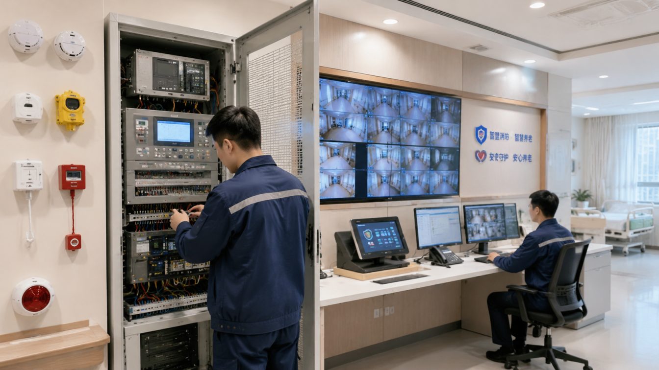 韶关为养老消防安防提供联动方案